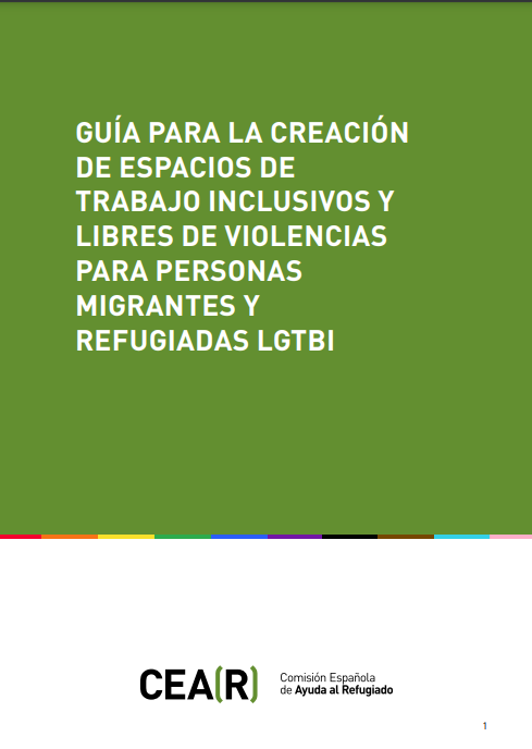 guía - espacios - empleo - violencia - inclusivos - CEAR - LGTBI - migrantes - refugiadas